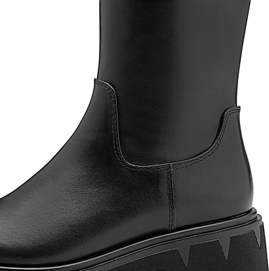 Marco Tozzi Laarzen blokhak lange laarzen met praktische binnenrits - Foto 3