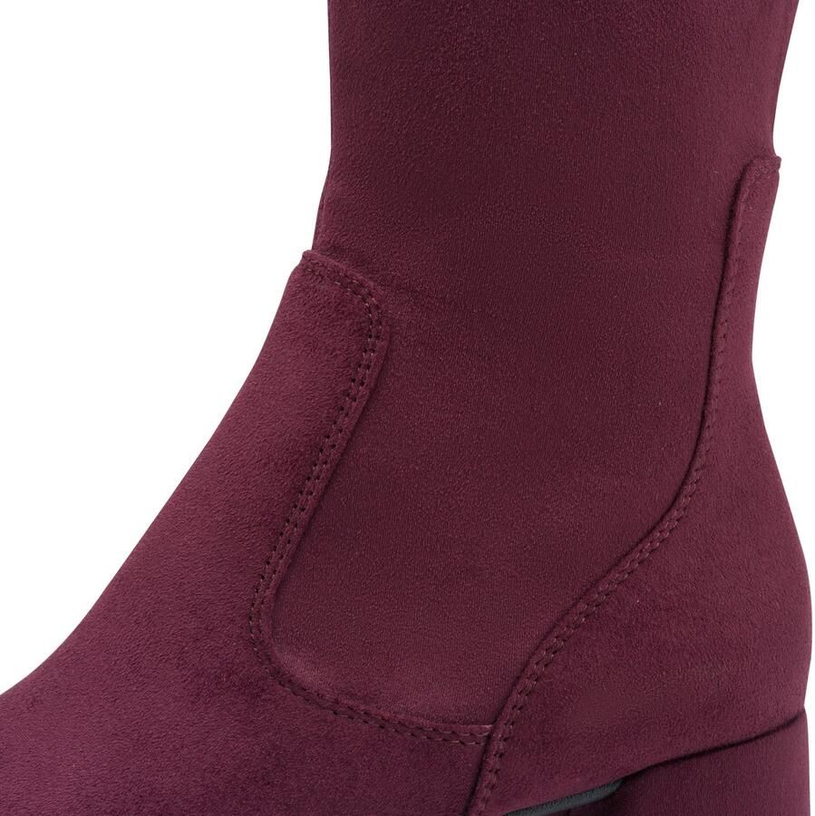 Marco Tozzi Laarzen blokhak zakelijke laars lange laars binnenritssluiting - Foto 2