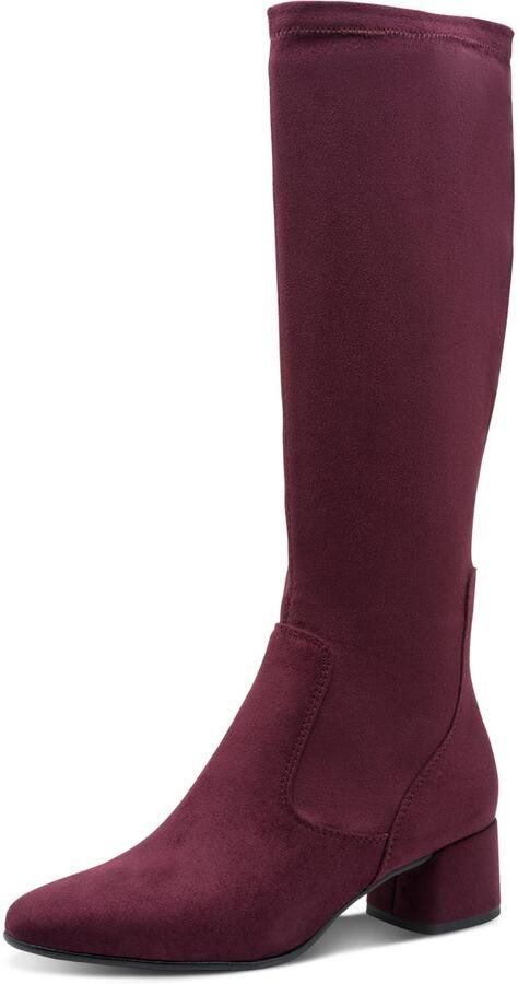 Marco Tozzi Laarzen blokhak zakelijke laars lange laars binnenritssluiting - Foto 5