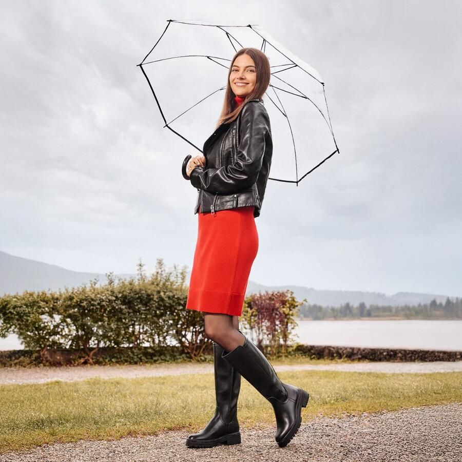 Marco Tozzi Laarzen FALLA blokhak lange laarzen met feel me demping - Foto 4