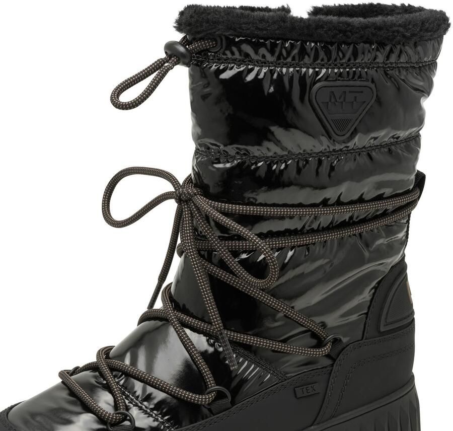 Marco Tozzi Snowboots plateau winterboots snowboots met praktische snelsluiting - Foto 4