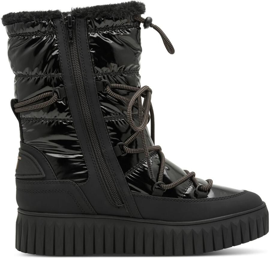 Marco Tozzi Snowboots plateau winterboots snowboots met praktische snelsluiting - Foto 2