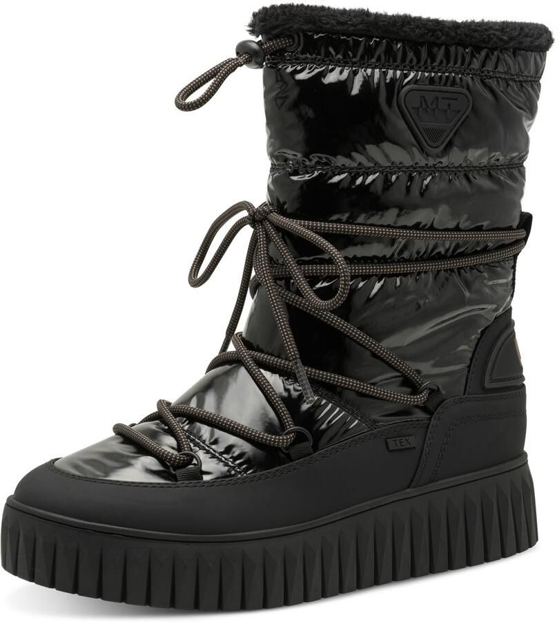 Marco Tozzi Snowboots plateau winterboots snowboots met praktische snelsluiting - Foto 5