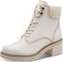 Marco Tozzi Winterlaarsjes blokhak veterboots winterboots met haken in bergbeklimmerslook - Thumbnail 2