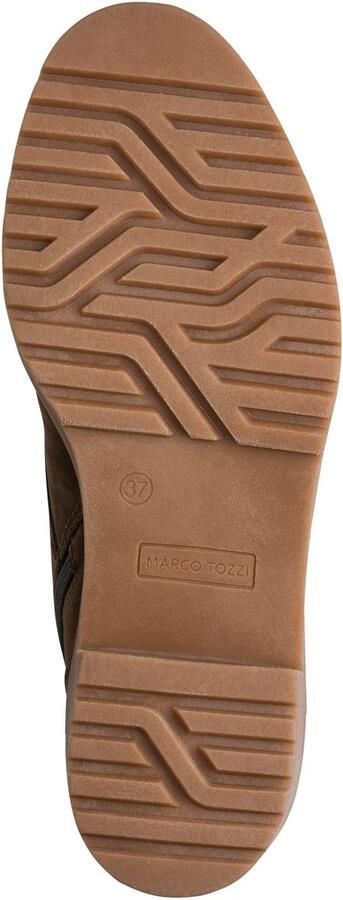 Marco Tozzi Winterlaarsjes blokhak veterboots winterboots met haken in bergbeklimmerslook - Foto 7