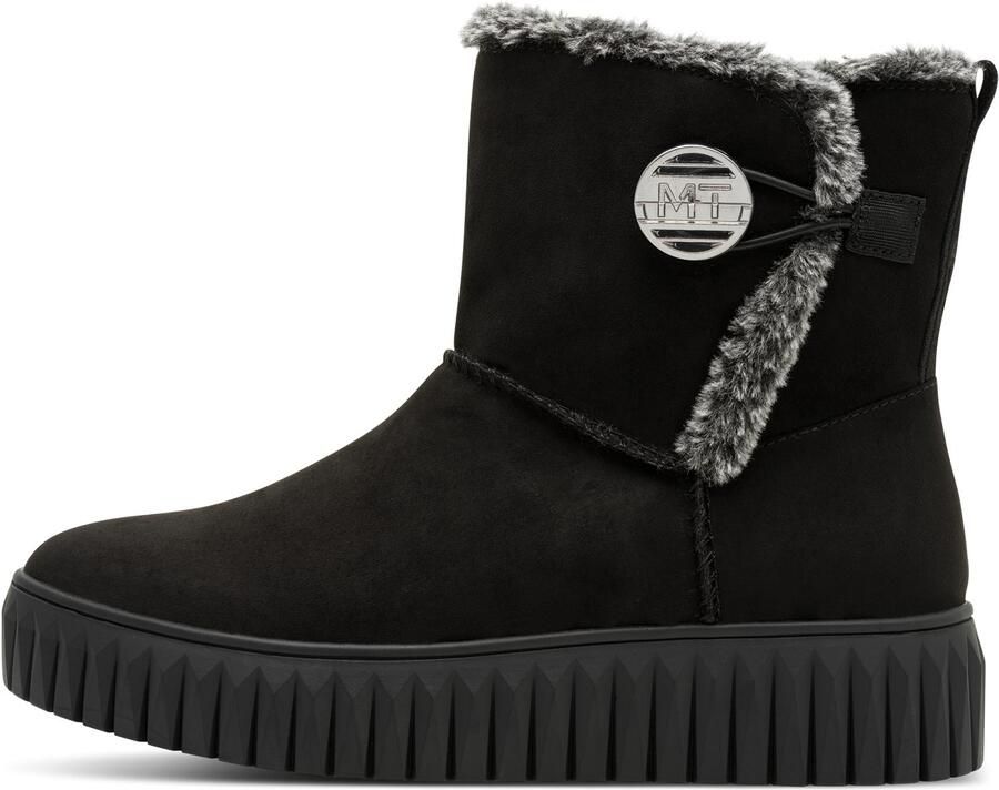 Marco Tozzi Winterlaarzen Plateau ritslaarzen met imitatiebont aan de schachtrand - Foto 7