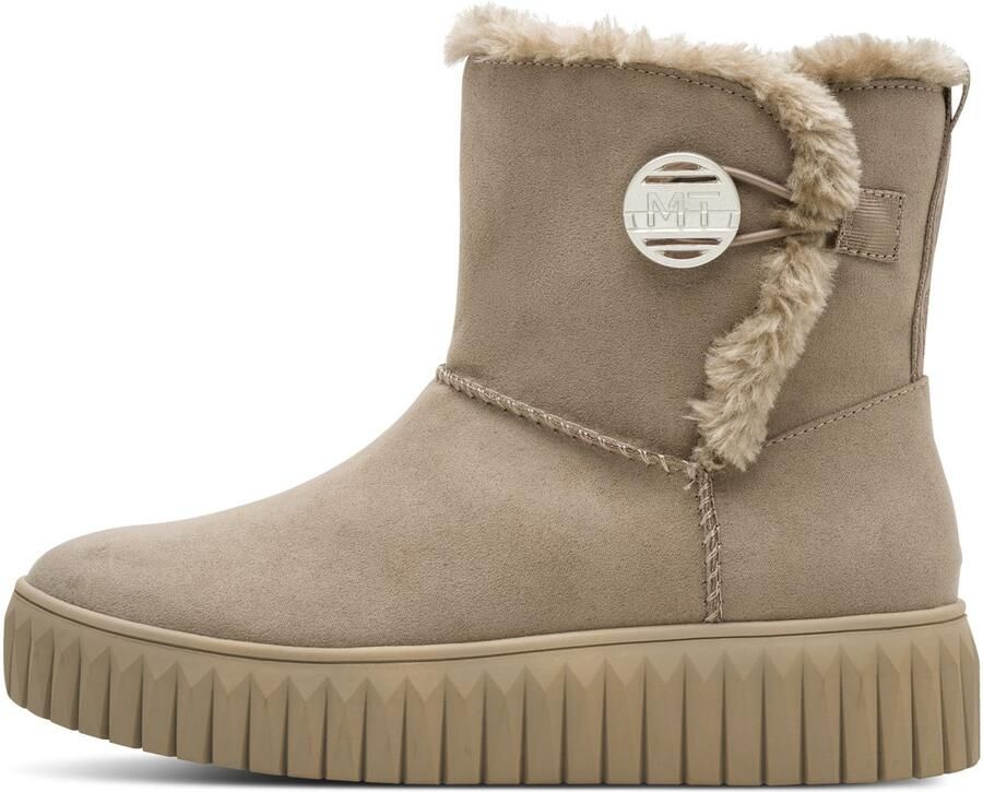 Marco Tozzi Winterlaarzen Plateau ritslaarzen met imitatiebont aan de schachtrand - Foto 3