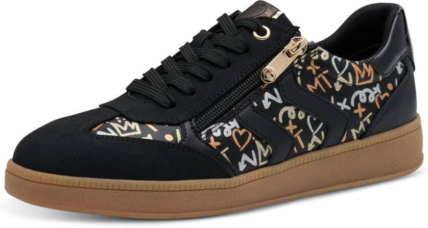 Marco Tozzi Plateausneakers halfhoge schoen veterschoen vrijetijdsschoen met feel-me-uitrusting - Foto 3