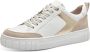 Marco Tozzi Plateausneakers met contrastafwerkingen vrijetijdsschoen lage schoen veterschoen - Thumbnail 2