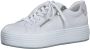 Marco Tozzi Plateausneakers met contrastbeleg bij de hiel - Thumbnail 1