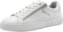 Marco Tozzi Plateausneakers vrijetijdsschoen lage schoen veterschoen met perforatie - Thumbnail 1