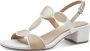 Marco Tozzi Dames Sandaal 2-28231-44 197 F-breedte - Thumbnail 2