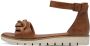 Marco Tozzi Sandalen zomerschoen sandaal wig hak met decoratieve ketting in dezelfde kleur - Thumbnail 2