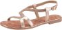 Marco Tozzi Sandalen blokhak sandalette feestdagenschuh bezet met strasssteentjes - Thumbnail 1