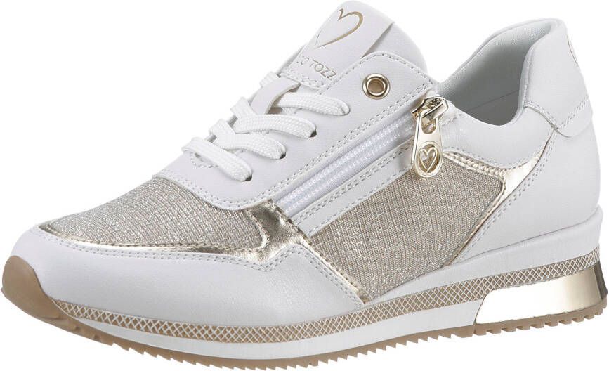 Marco Tozzi Sneakers met praktische ritssluiting