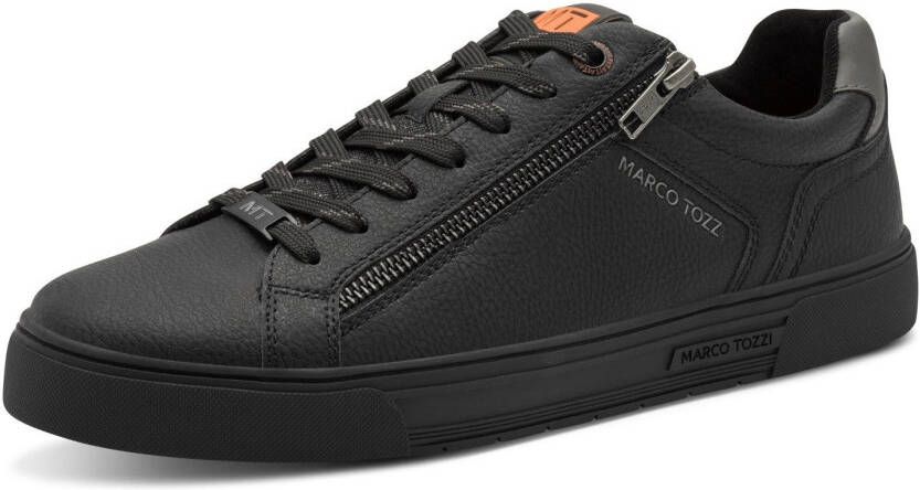 Marco Tozzi Sneakers vrijetijdsschoen halfschoen veterschoen met zijlogo-debossing