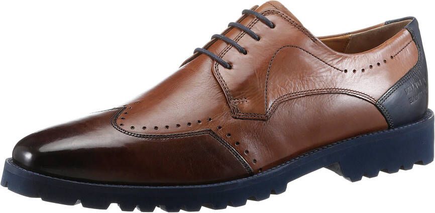 Melvin & Hamilton Schoenen met perforatie Emil 3 plantaardig gelooid - Foto 1