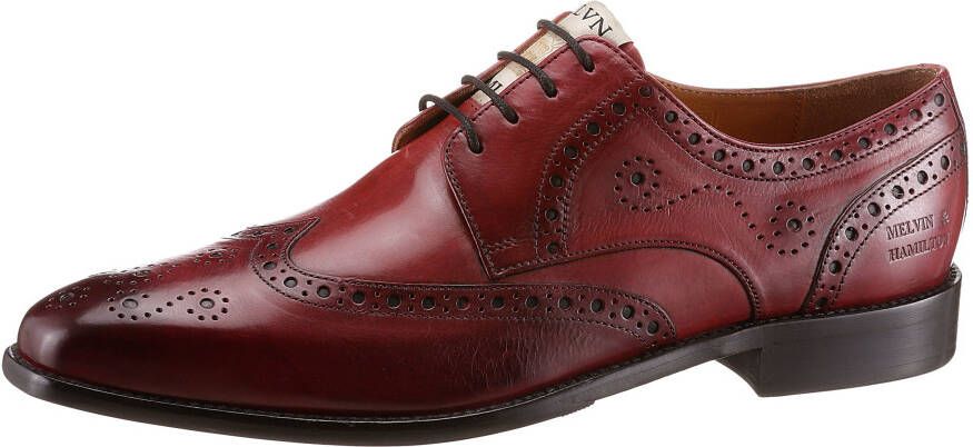 Melvin & Hamilton Schoenen met perforatie DYLAN 12 met leren loopzool