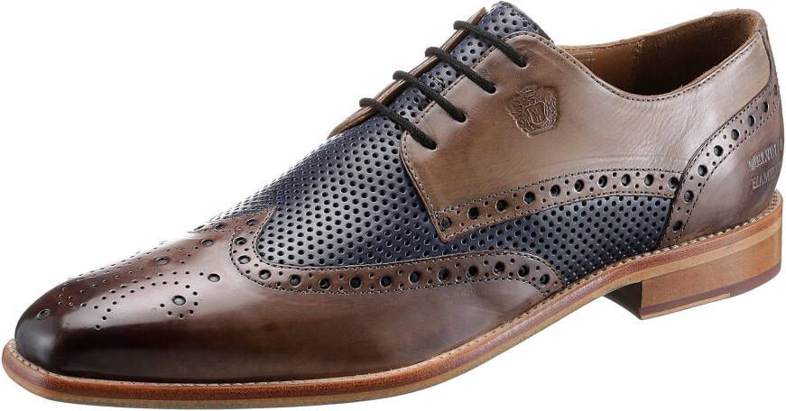 Melvin & Hamilton Schoenen met perforatie MARTIN 15 rondom doorgestikte zool