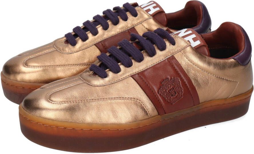 Melvin & Hamilton Sneakers Amira 1 Retro sneaker veterschoen court sneaker met metallic effect