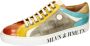 Melvin & Hamilton Veterschoenen Harvey 9 plantaardig gelooid met krokoprint vrijetijdsschoen halfhoge schoen veterschoen - Thumbnail 2