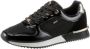 Mexx Fleur Lage sneakers Leren Sneaker Dames Zwart - Thumbnail 5