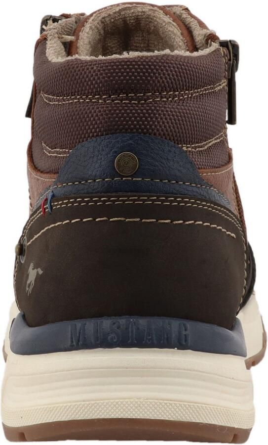 Mustang Shoes Sneakers Mart High top sneaker veterboots met ritssluiting - Foto 4