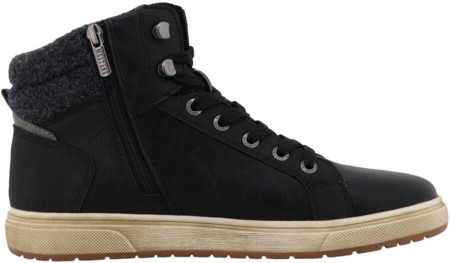 Mustang Shoes Sneakers Merian High top sneaker veterboots met ritssluiting - Foto 2