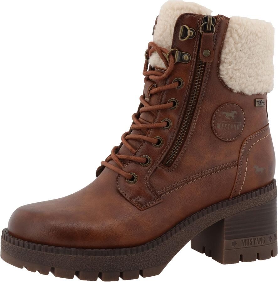 Mustang Shoes Winterlaarsjes CARO Winterboots met blokhak - Foto 6