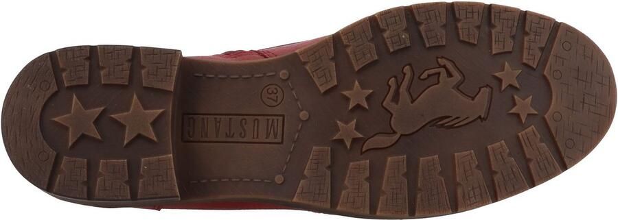 Mustang Shoes Winterlaarsjes Elfi Enkellaars winterboots met speelse sierrits - Foto 4