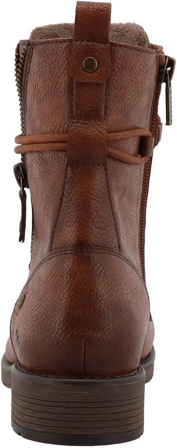 Mustang Shoes Winterlaarsjes Elfi Winterlaarzen met ritssluiting en opvallende vetersluiting - Foto 5