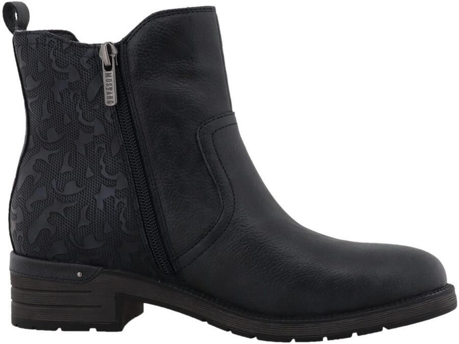 Mustang Shoes Winterlaarsjes Gelja Enkellaarsje winterboots met aantreklus