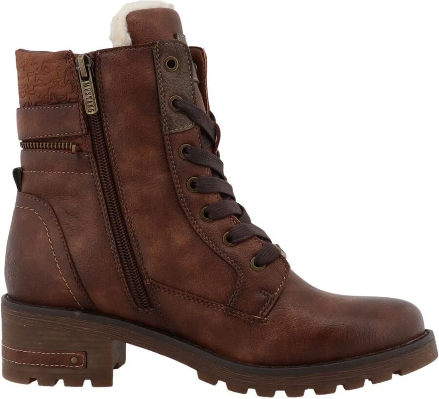 Mustang Shoes Winterlaarsjes Haukea Winterlaarsje laarzen met binnenrits