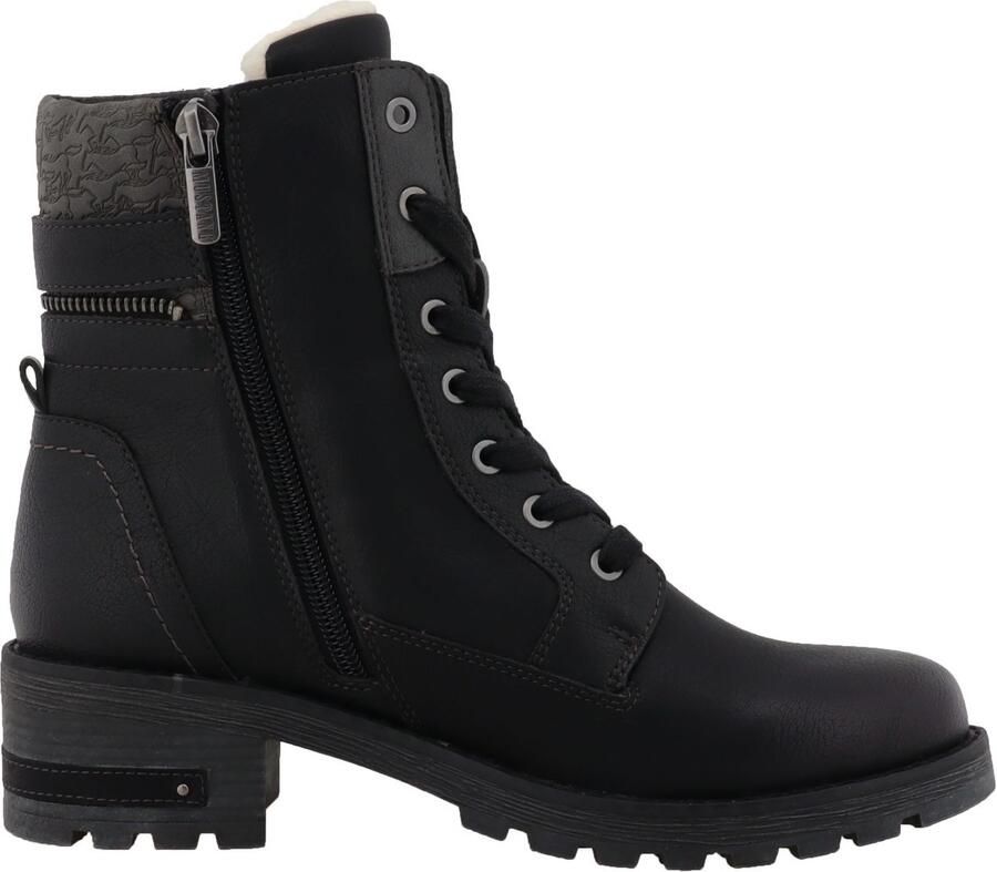 Mustang Shoes Winterlaarsjes Haukea Winterlaarsje laarzen met binnenrits