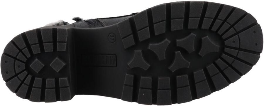 Mustang Shoes Winterlaarsjes LEILA Winterlaarzen met kunstbontkraag en blokhak - Foto 5