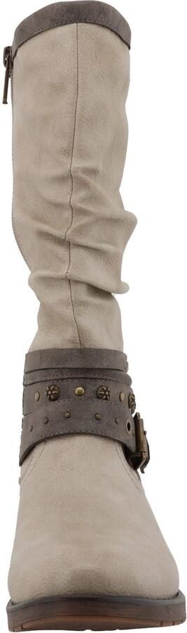 Mustang Shoes Winterlaarzen Elfi Laarzen met sierbandjes en blokhak - Foto 5