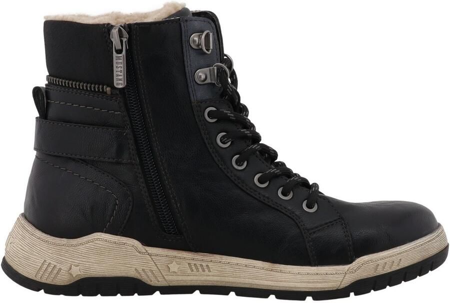 Mustang Shoes Winterlaarzen Ihana High Top Sneaker winterboots met warme voering en TEX