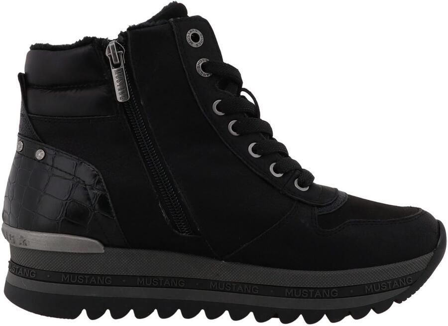 Mustang Shoes Winterlaarzen Urbana Plateausneaker winterboots met warme voering - Foto 3