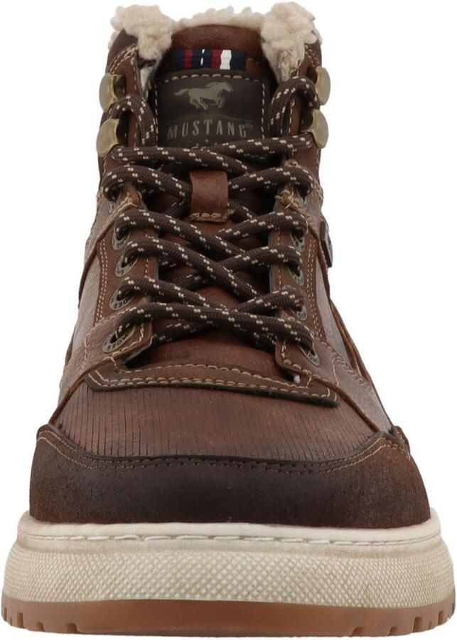 Mustang Shoes Winterlaarzen Puno High top sneaker veterboots met warme voering - Foto 4