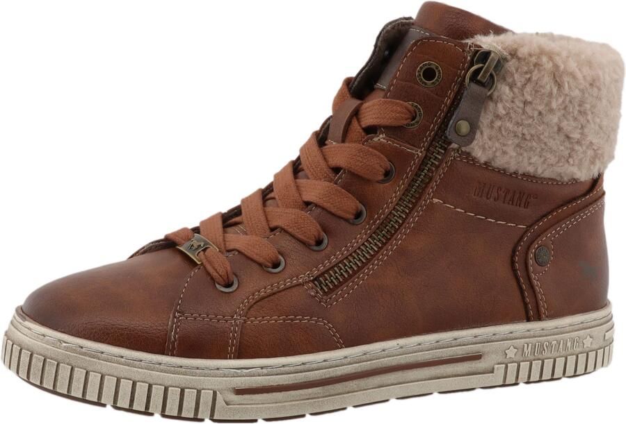 Mustang Shoes Winterlaarzen Janique High top sneaker winterboots met warme voering - Foto 6