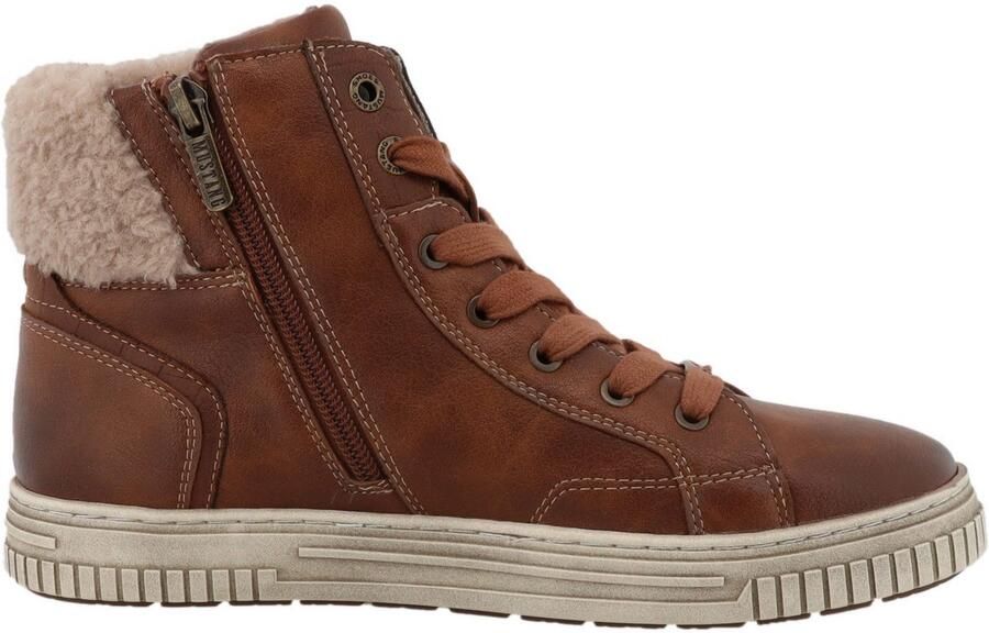 Mustang Shoes Winterlaarzen Janique High top sneaker winterboots met warme voering