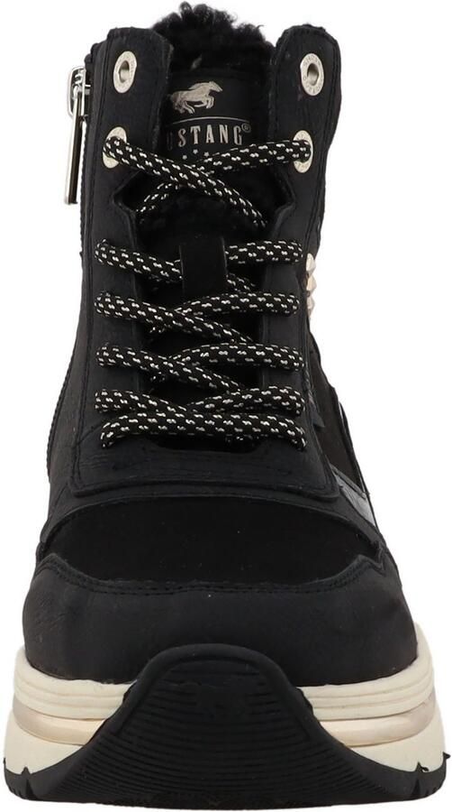 Mustang Shoes Winterlaarzen Noelle Plateausneaker winterboots met warme voering - Foto 4