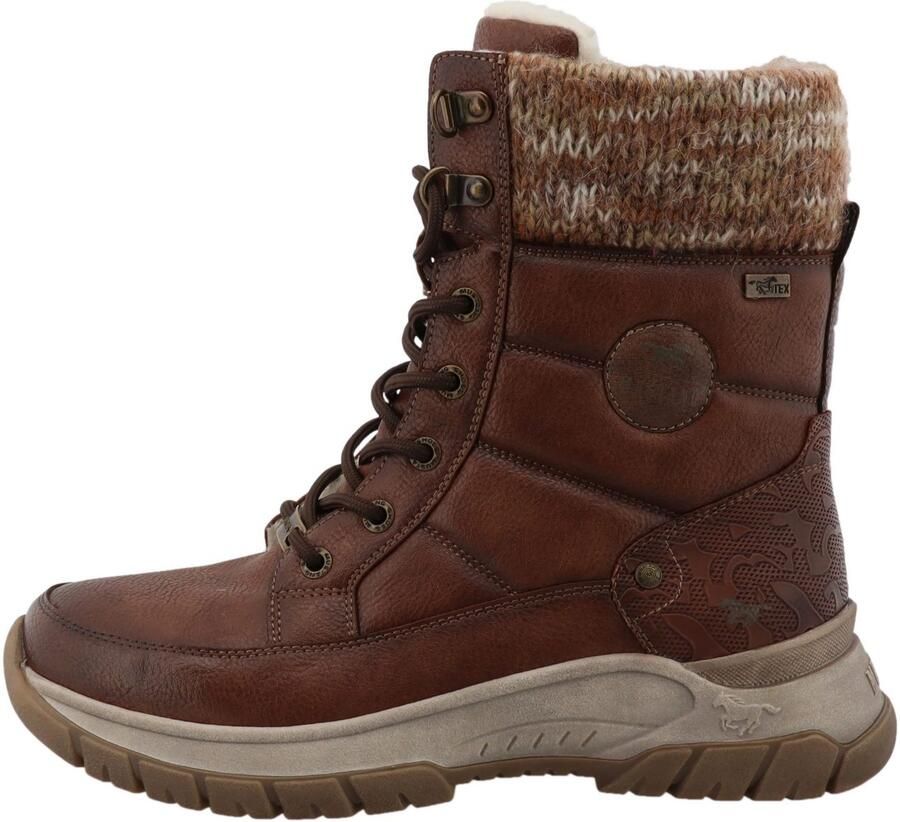 Mustang Shoes Winterlaarzen Raissa Veterboots winterlaarzen met TEX-membraan
