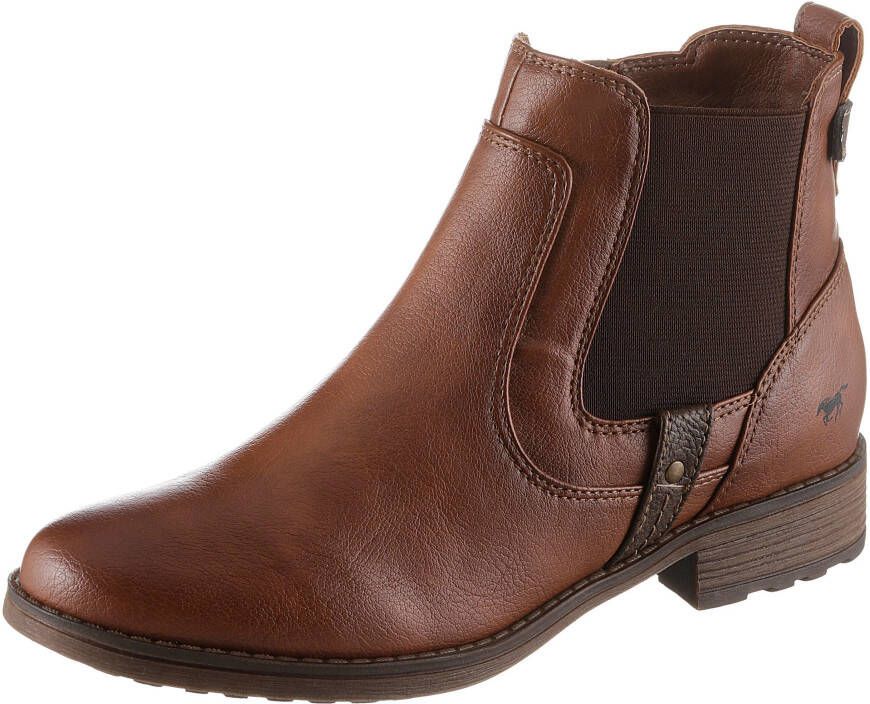 Mustang Shoes Chelsea-boots in moderne used-look