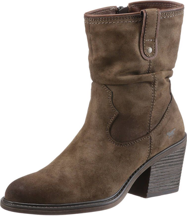 Mustang Shoes Cowboylaarzen met aangerimpelde slouchy-schacht - Foto 6