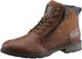 Mustang Shoes Hoge veterschoenen met een ritssluiting - Thumbnail 3