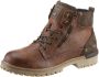 Mustang Shoes Hoge veterschoenen met rits aan de binnenkant - Thumbnail 3