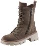 Mustang Shoes Hoge veterschoenen met twee ritssluitingen - Thumbnail 2