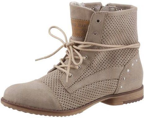 Mustang Shoes Hoge veterschoenen met vetersluiting om de schacht - Foto 2