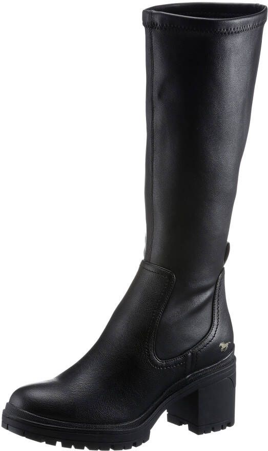 Mustang Lange Laarzen Lange Laarzen zwart - Foto 3